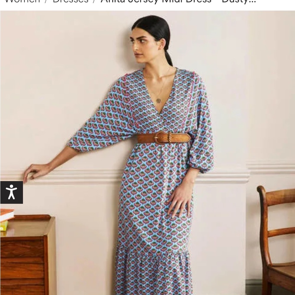 Boden Anita Jersey Midi Dress